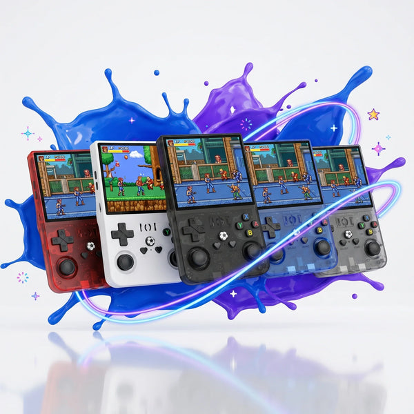 Retro Game Console With Built-In Games List by System