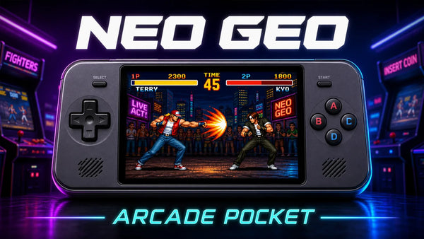 Play Neo Geo games on a handheld console