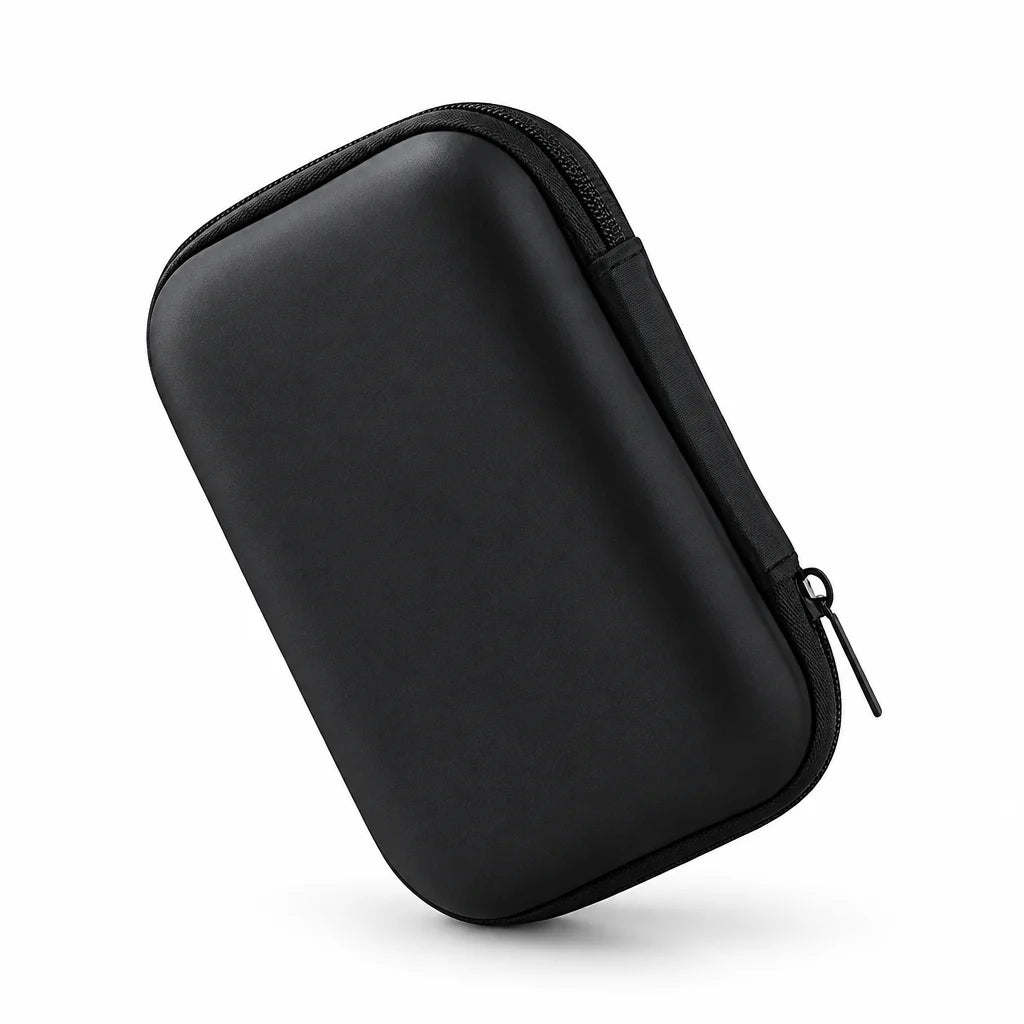 Étui de transport rigide EVA pour console rétrogaming portable 4 pouces, fermé