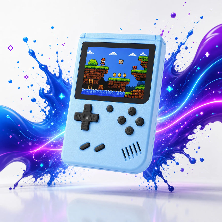 Mini Console Rétro de Poche 3″ — 500 Jeux Intégrés
