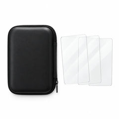 Pack protection R36H : étui de transport rigide et trois verres trempés