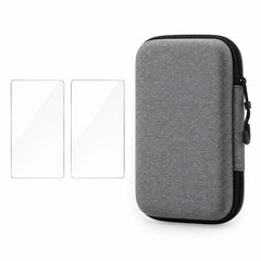Pack protection R36S Plus : étui de transport rigide et deux verres trempés