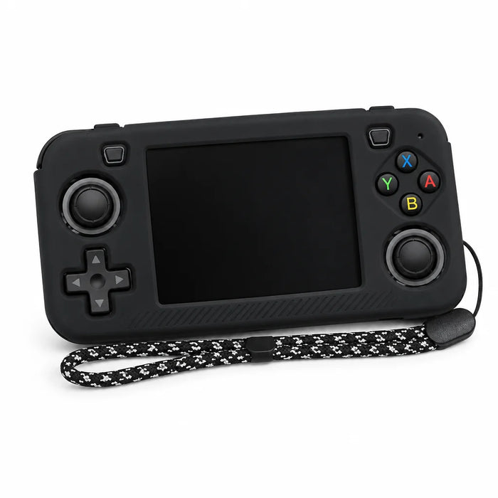 Coque silicone montée sur la console rétrogaming R36H