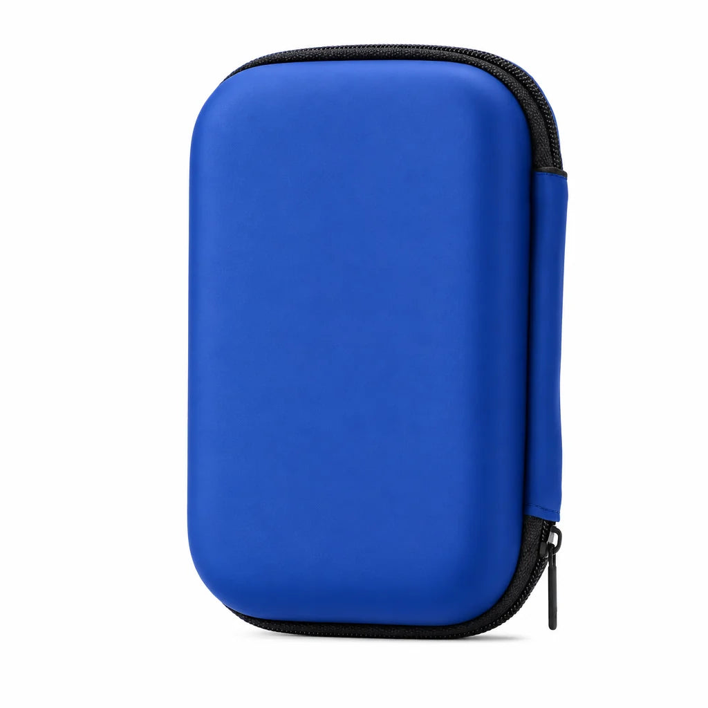 Pack protection R36S : étui, deux verres trempés et coque silicone — coloris Bleu