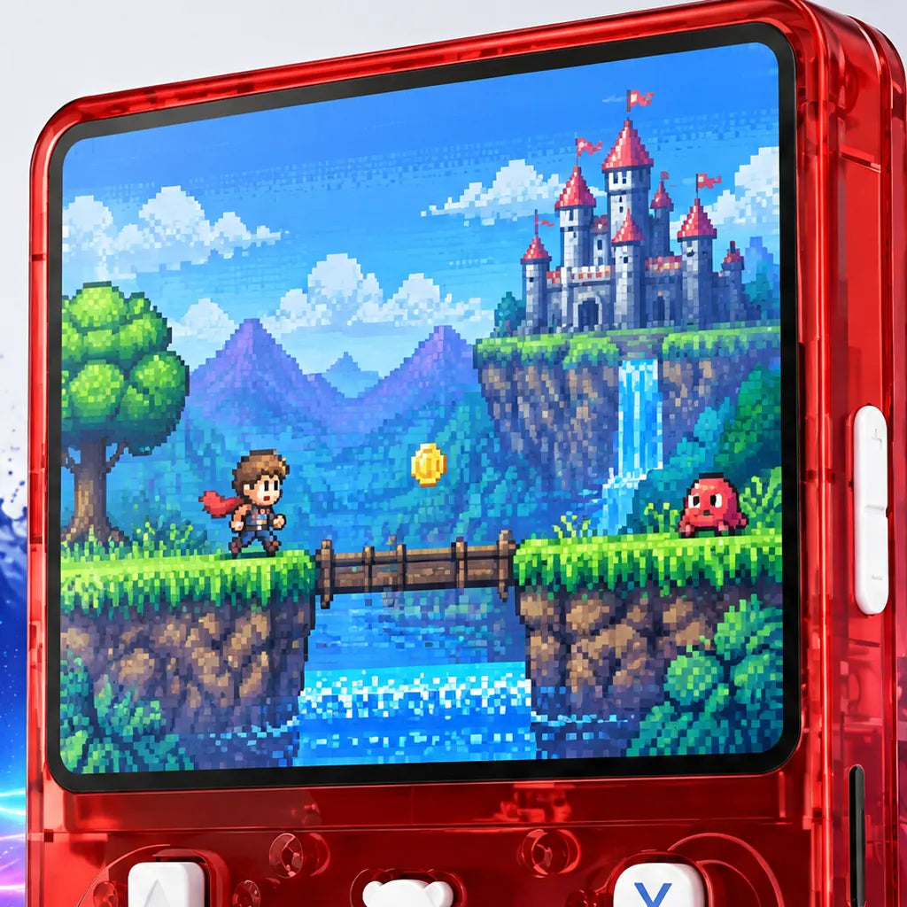 Écran 4,2 pouces pleine lamination de la console portable rétrogaming Android