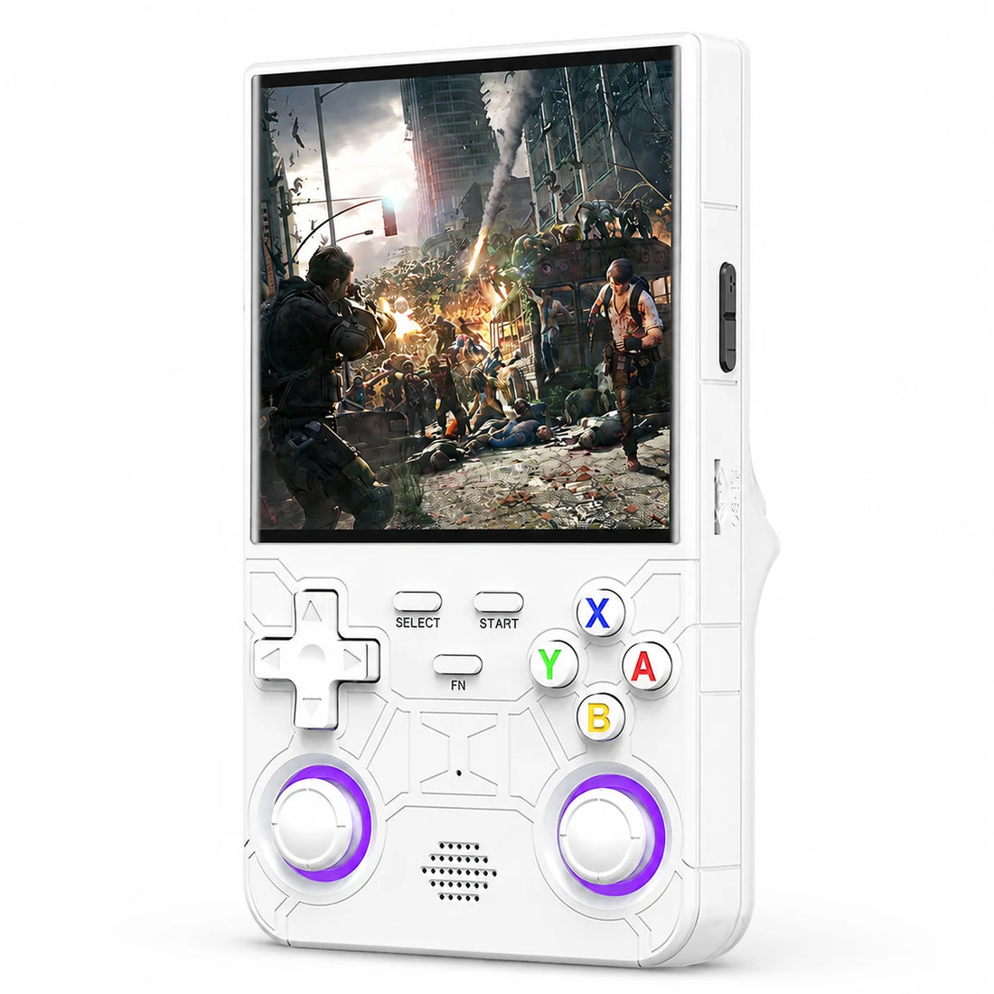 R36 Ultra 4-inch WiFi handheld retro gaming console — White