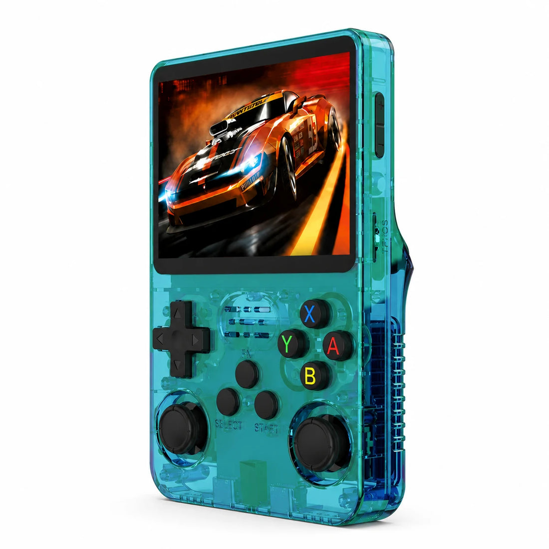 R36S 3.5-inch pocket retro console — Green